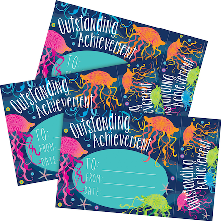 Barker Creek Kai Ola Outstanding Achievement Recognition Awards and Bookmarks, 90/Set, PK90 4175